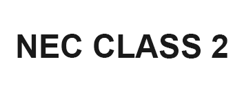 UL 1310 NEC Class 2 UL 1310 NEC Class 2
