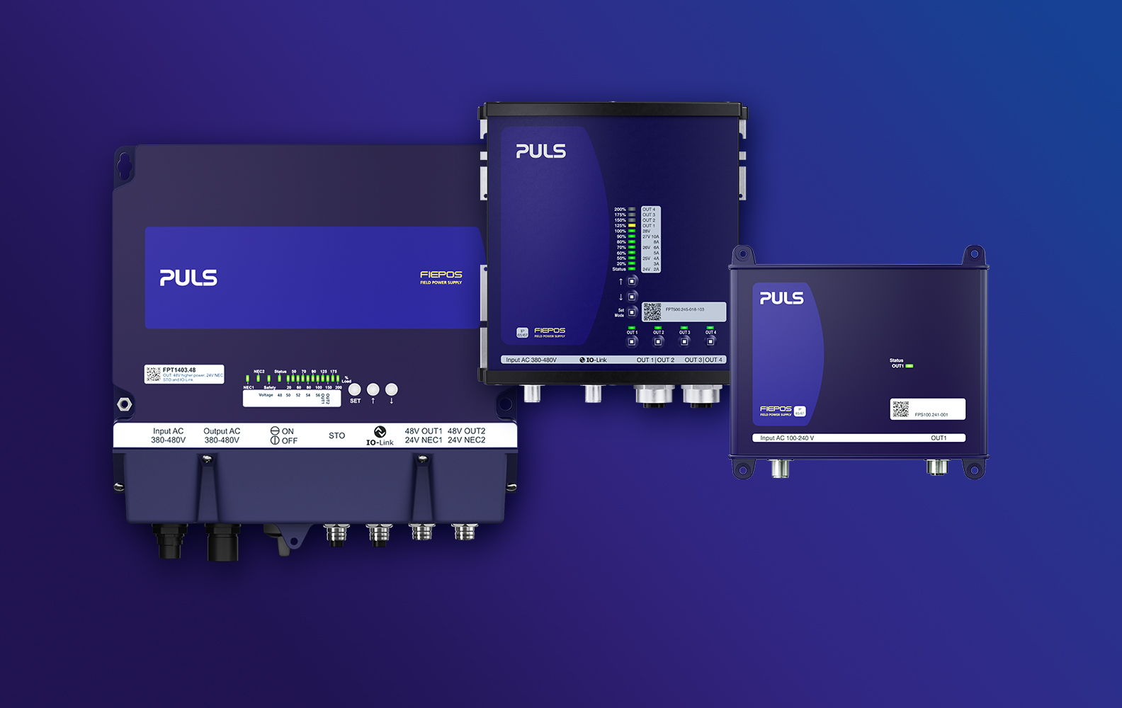 Famille de produits FIEPOS Field Power Supply 