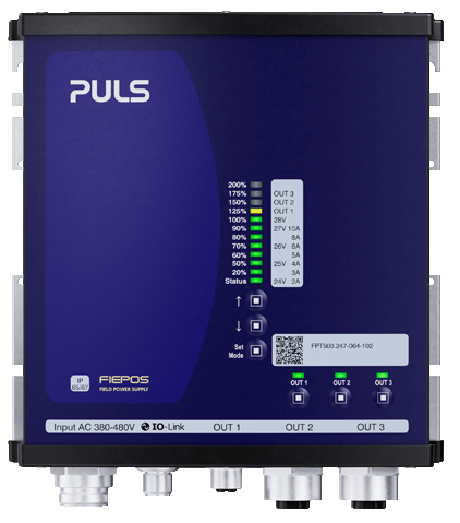 Mid Power IP54, IP65 & IP67 Field Power Supplies | 360 à 600 W